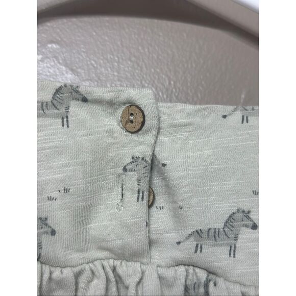 Rylee + Cru Mariposa Zebra Ruffle Dress 6-12 Months Baby Girl - Picture 9 of 9